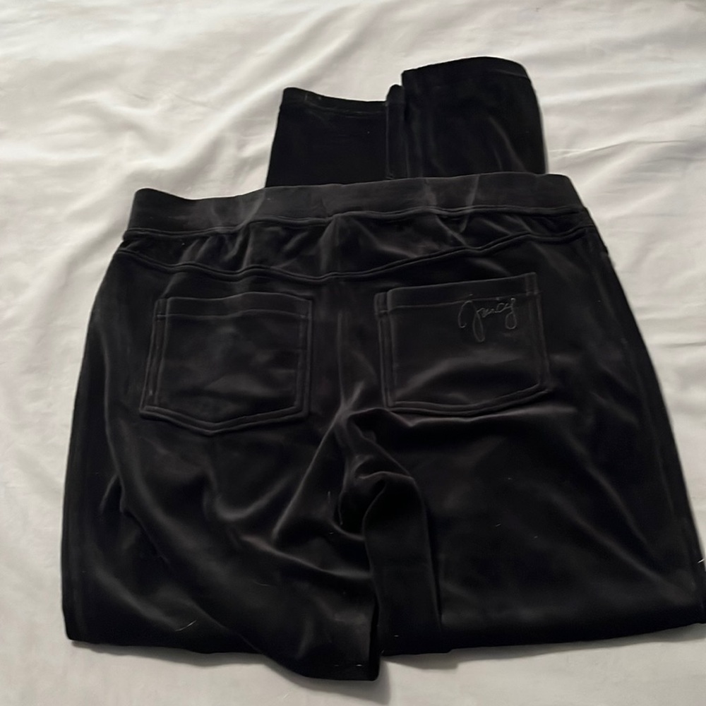 Juicy couture velour stretch leggings